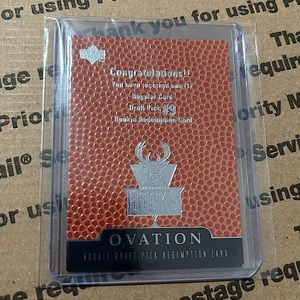 ‘98 Dirk Nowitzki Upper Deck Ovation Rookie Redemption Card #79T